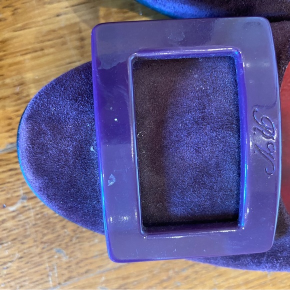 Roger Vivier purple flats - Picture 3 of 5